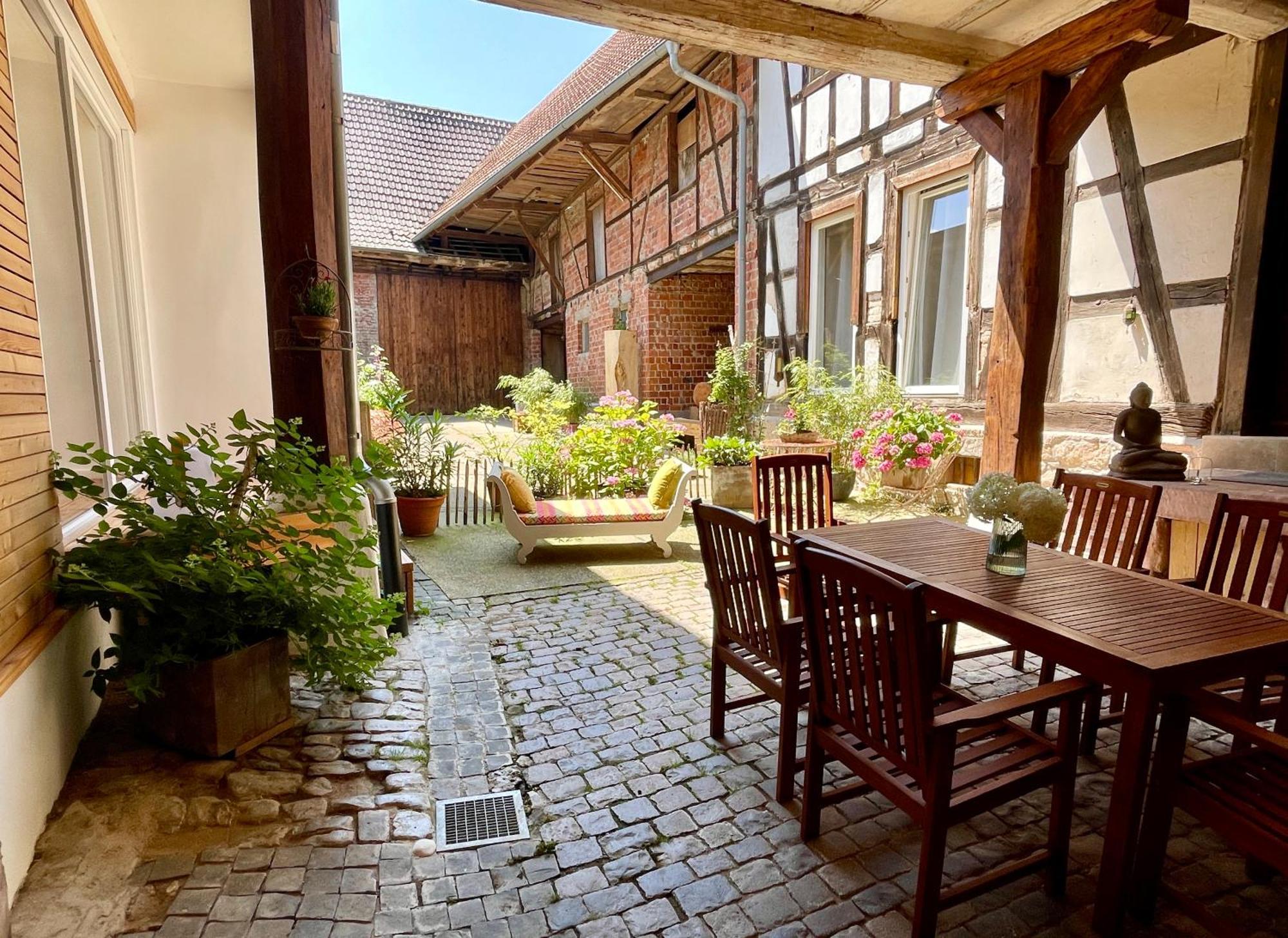 Auszeit - Historisches Ferienhaus In Der Suedpfalz Dierbach Екстериор снимка