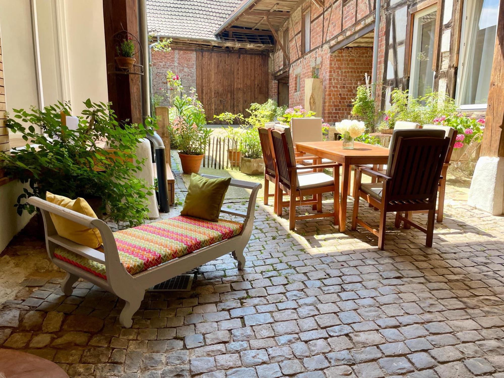 Auszeit - Historisches Ferienhaus In Der Suedpfalz Dierbach Екстериор снимка
